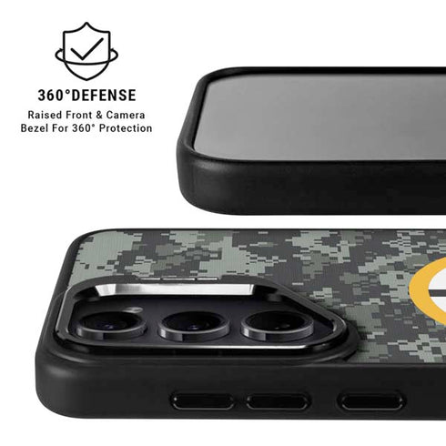 NHL Boston Bruins Camo Galaxy S24 Plus Kickstand Case